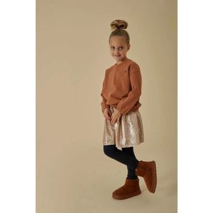 Jubel meisjes longsleeve - Camel