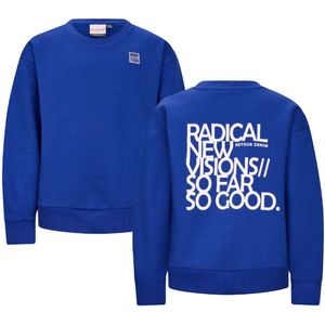 Retour jongens sweater - Kobalt
