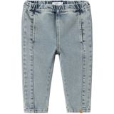 Jeans - Baggy Fit - Denim - Regular-fit - Verstelbare Taille