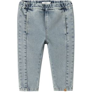 Jeans - Baggy Fit - Denim - Regular-fit - Verstelbare Taille