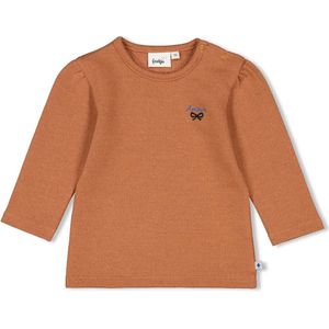 Feetje meisjes longsleeve - Camel