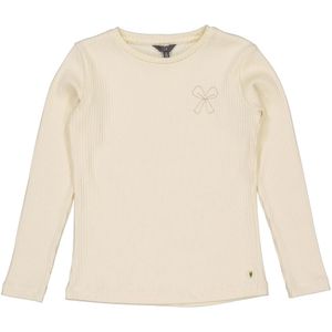 LEVV meisjes longsleeve - Ecru