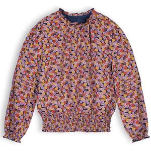 NoNo meisjes blouse - Fuchsia