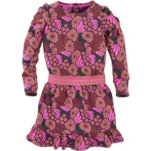 Z8 - Willemijn - Jurk - Paars - Voor Meisjes