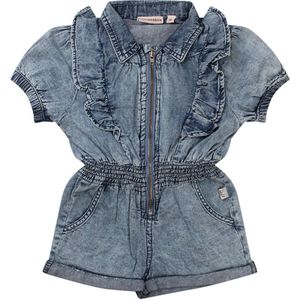 Bakkaboe meisjes jumpsuit - Bleached denim