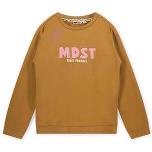 Moodstreet meisjes sweater - Camel