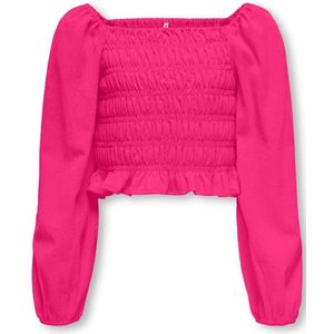 Only Koghelene Puff Sleeve Top Wvn Meisjes Top2