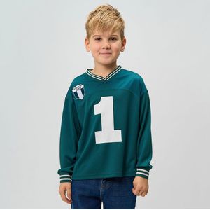 The New - Longsleeve - Groen - Jongens