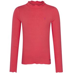 Persival meisjes longsleeve - Koraal