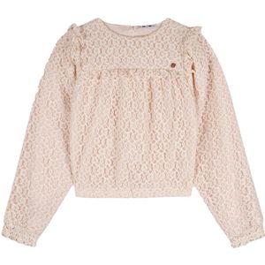 NoNo meisjes blouse - Ecru