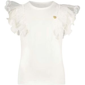 Le Chic meisjes t-shirt - Ecru