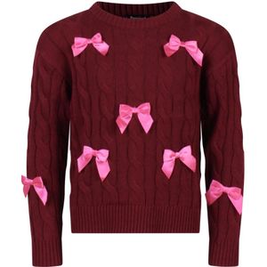 Persival meisjes trui - Wijn rood