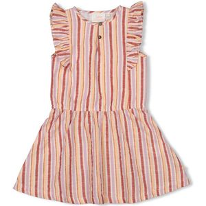 Jubel meisjes jurk - Perzik