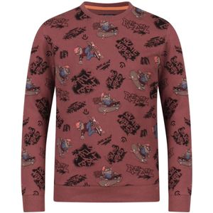 Unlocked jongens longsleeve - Mauve