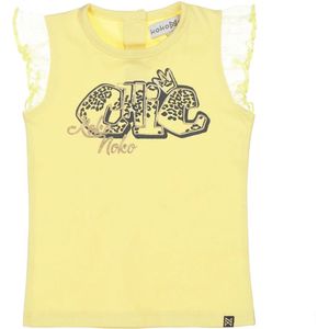 Koko Noko meisjes t-shirt - Geel