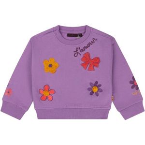 Bakkaboe meisjes sweater - Lavendel
