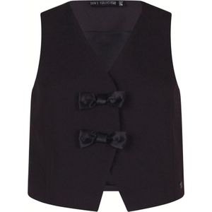 Persival meisjes gilet - Zwart
