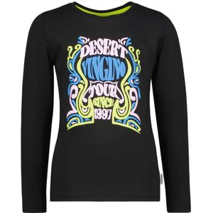 Vingino meisjes longsleeve - Zwart