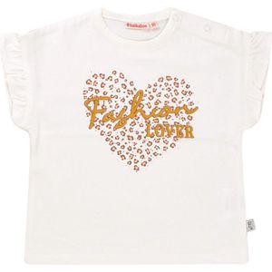 Bakkaboe meisjes t-shirt - Ecru