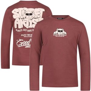 Unlocked jongens longsleeve - Mauve