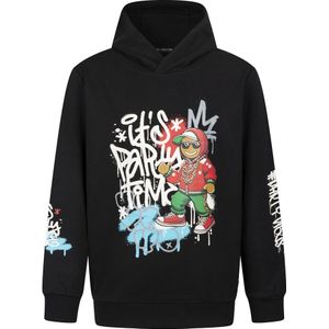 Unlocked jongens hoodie - Zwart