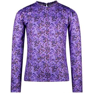 B.NOSY meisjes longsleeve - Paars