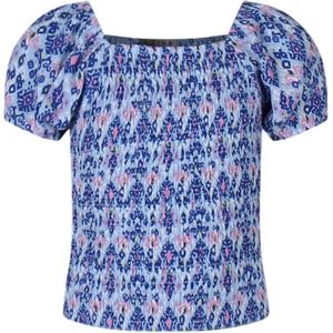 D-zine meisjes t-shirt - Kobalt