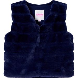 Someone - Gilet - Marine - Voor Meisjes