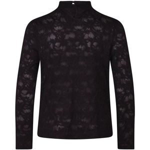 D-zine meisjes longsleeve - Zwart