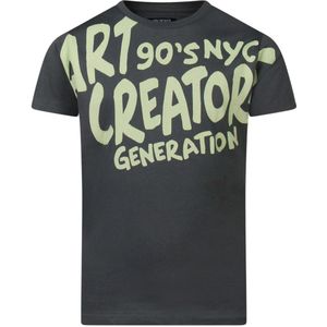 Unlocked jongens t-shirt - Army