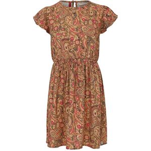 LOOXS - Little Jurk - Zand - Jurk voor Meisjes