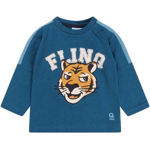 FLINQ jongens longsleeve - Petrol