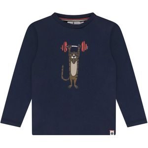 Stains & Stories jongens longsleeve - Marine