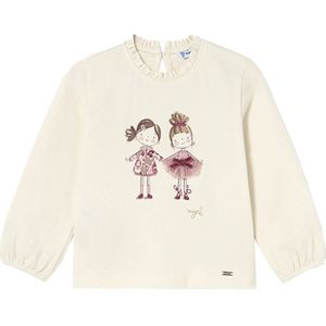 Mayoral meisjes longsleeve - Beige