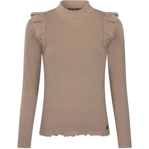 Persival meisjes longsleeve - Taupe