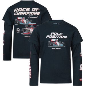 Unlocked jongens longsleeve - Marine