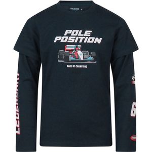 Unlocked jongens longsleeve - Marine