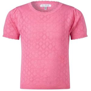 D-ZINE meisjes t-shirt - Rose