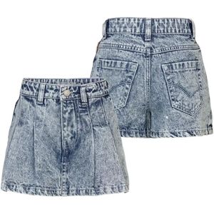 Blue Rebel meisjes rok - Bleached denim