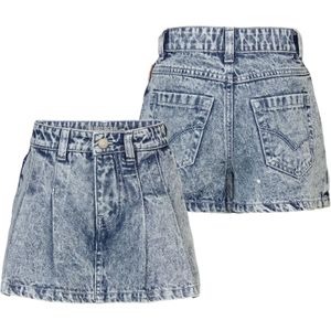 Blue Rebel meisjes rok - Bleached denim