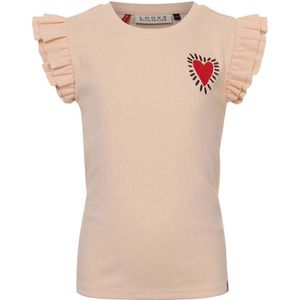 Looxs meisjes t-shirt - Licht rose