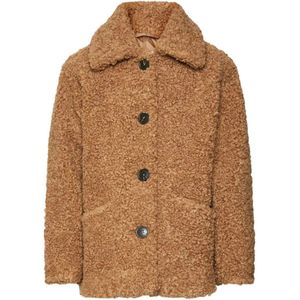 VERO MODA GIRL meisjes winterjas - Bruin