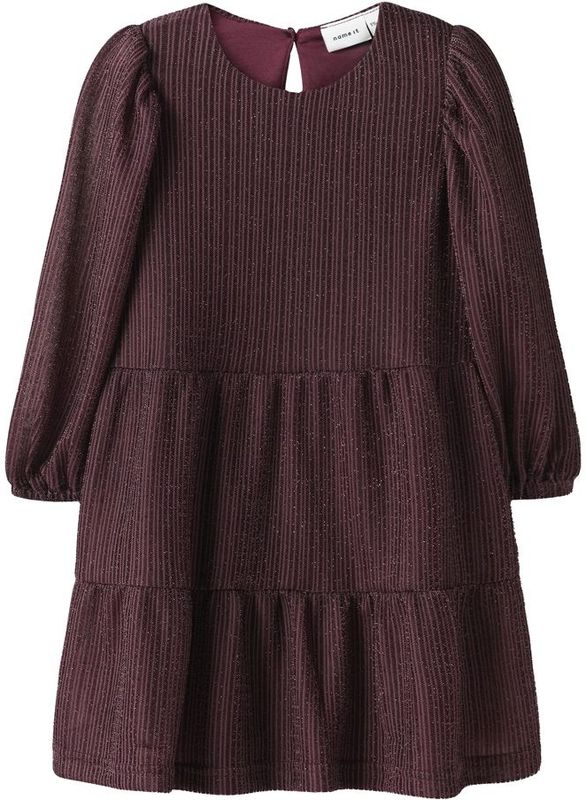Name It meisjes jurk - Bordeaux