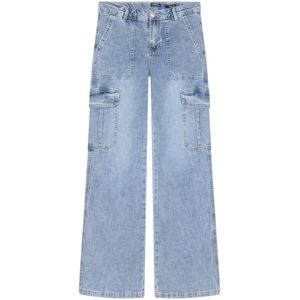 Indian Blue Jeans meisjes jeans - Bleached denim