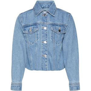 VERO MODA GIRL meisjes spijkerjas - Bleached denim