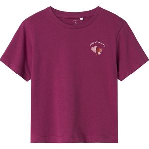 Name It meisjes t-shirt - Bordeaux