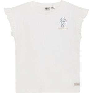 Daily7 meisjes t-shirt - Ecru
