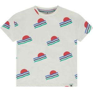 Stains & Stories jongens t-shirt - Ecru