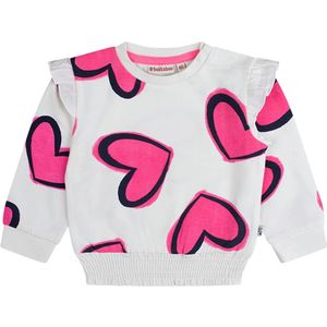 BAKKABOE meisjes sweater - Ecru