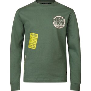 Unlocked jongens longsleeve - Donker groen